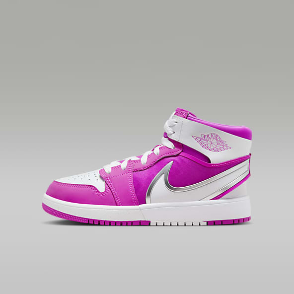 Nike montante rose store